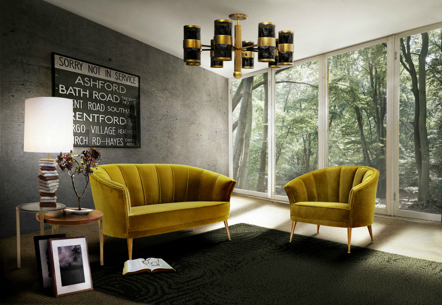 10 Ideas To Mix Modern Sofas With Stunning Armchairs