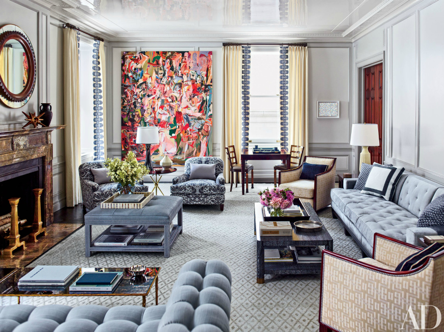 Brilliant Living Room Ideas From AD 100 Interior Designers