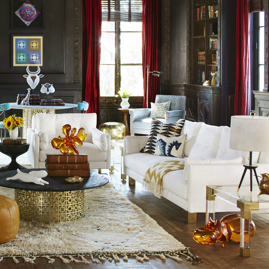 Stylish Modern Sofas Designed By Jonathan Adler