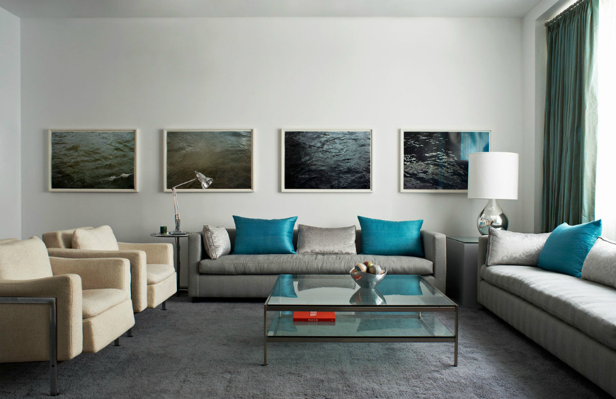 Modern Sofas In Living Room Projects By Deborah Berke