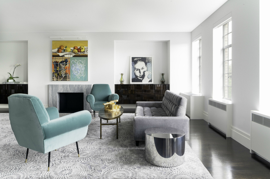 Modern Sofas In Living Room Projects By Deborah Berke Partners