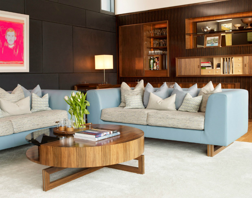 Brilliant Modern Sofas In Living Room Projects By David Linley
