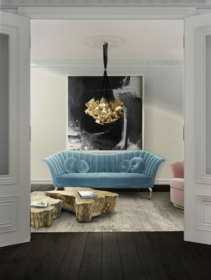 Give The Spotlight To Your Living Room Sofa With These Contemporary Lamps