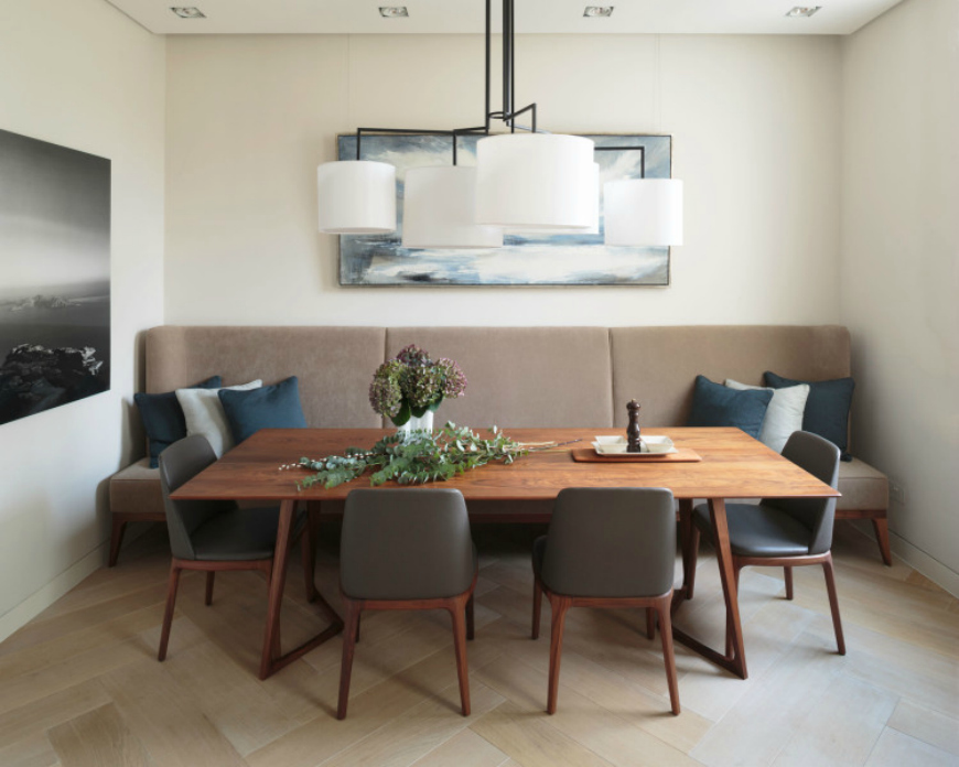 How To Create A Lovely Breakfast Nook With Modern Sofas