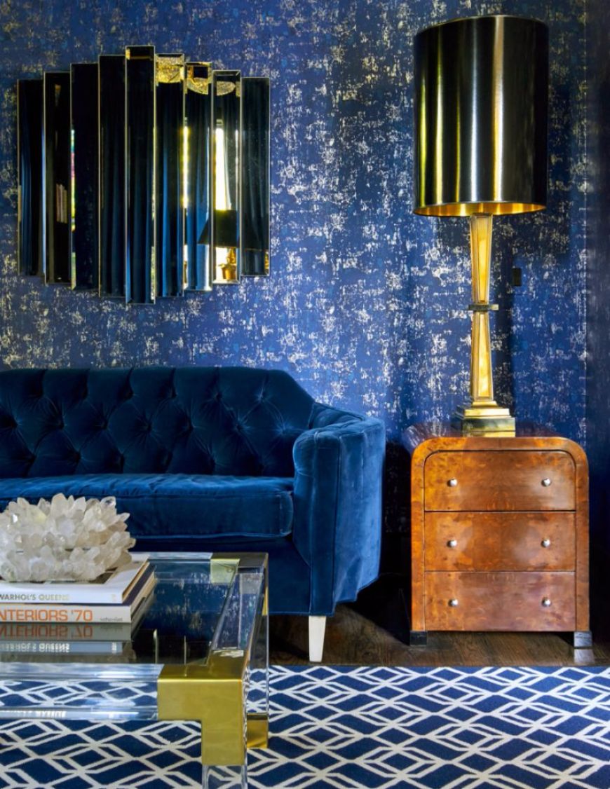 Incredible Blue Chesterfield Sofas That You Will Covet This Fall