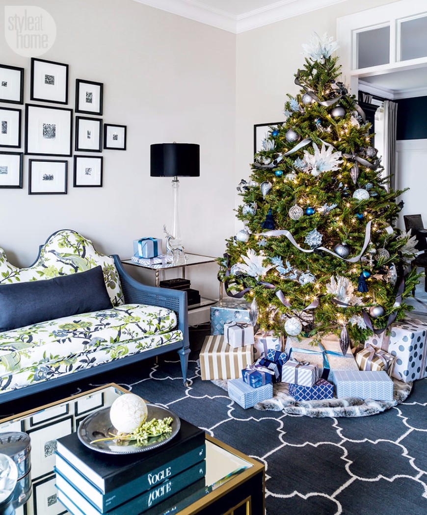 10 Christmas Decorating Ideas For A Wonderful Living Room Furniture Set
