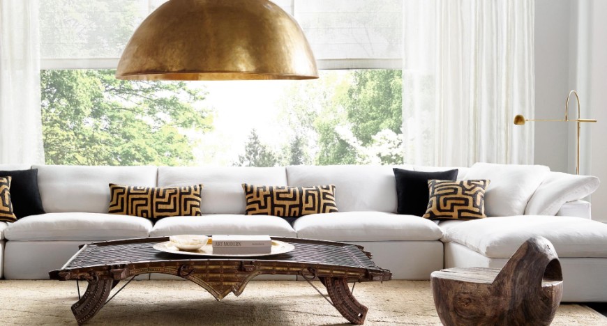9 Modern Sofas By Restoration Hardware That Will Steal Your Attention