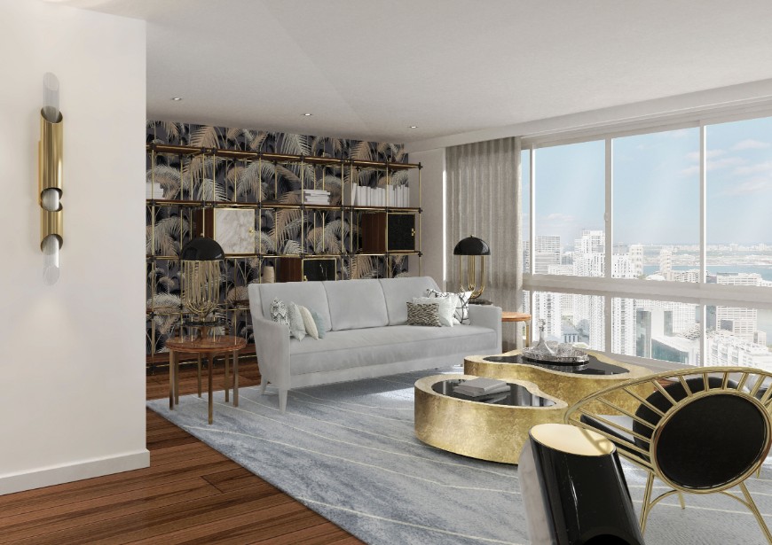 How To Decorate Around Neutral Modern Sofas For A Chic Living Room