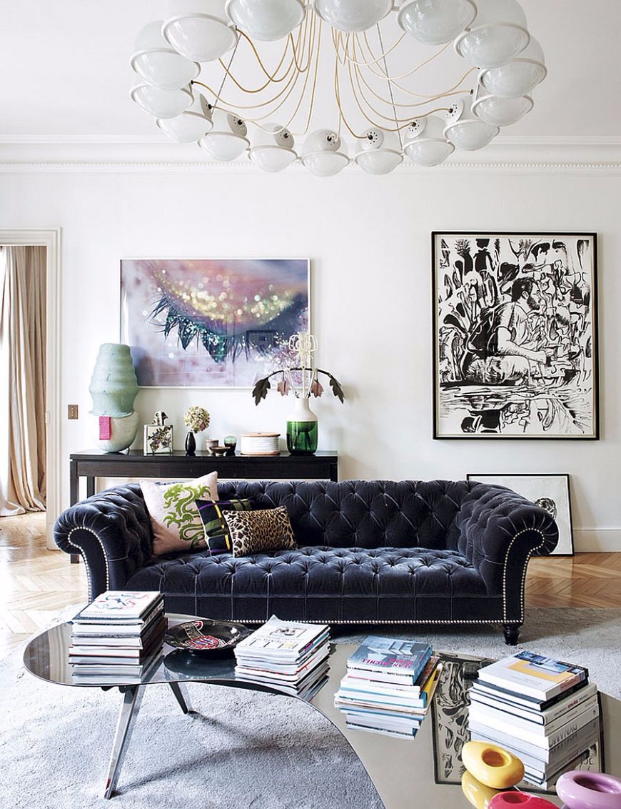 10 Contemporary Rugs To Match A Stylish Living Room Sofa