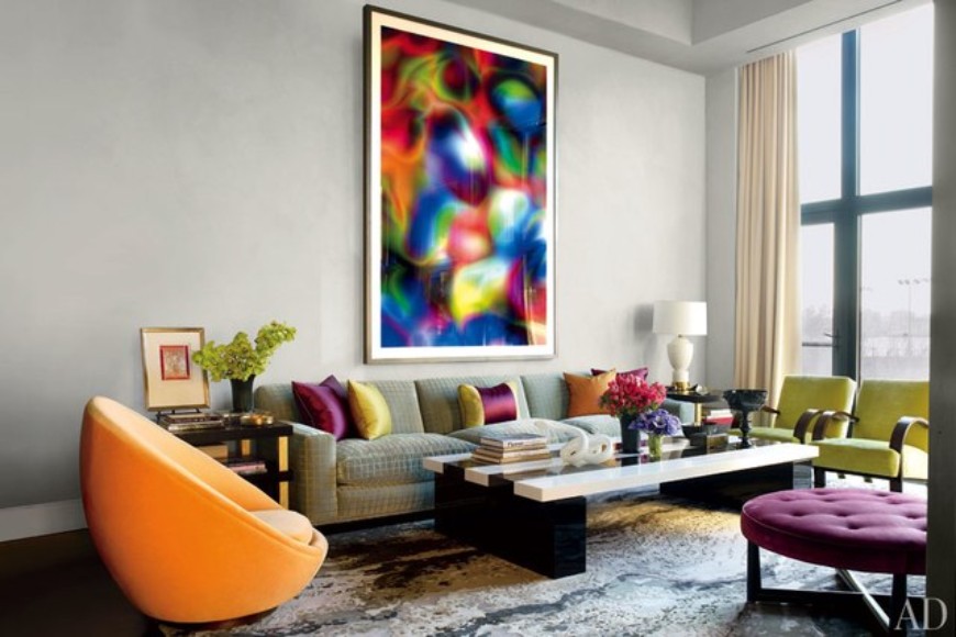 Modern sofa designs used in interior projects at USA