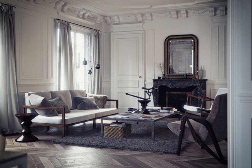 Top 10 Luxury Parisian Living Room