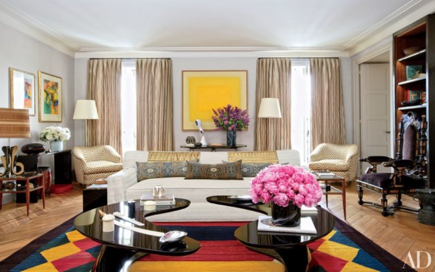 Top 9 Living Rooms Design From Paris