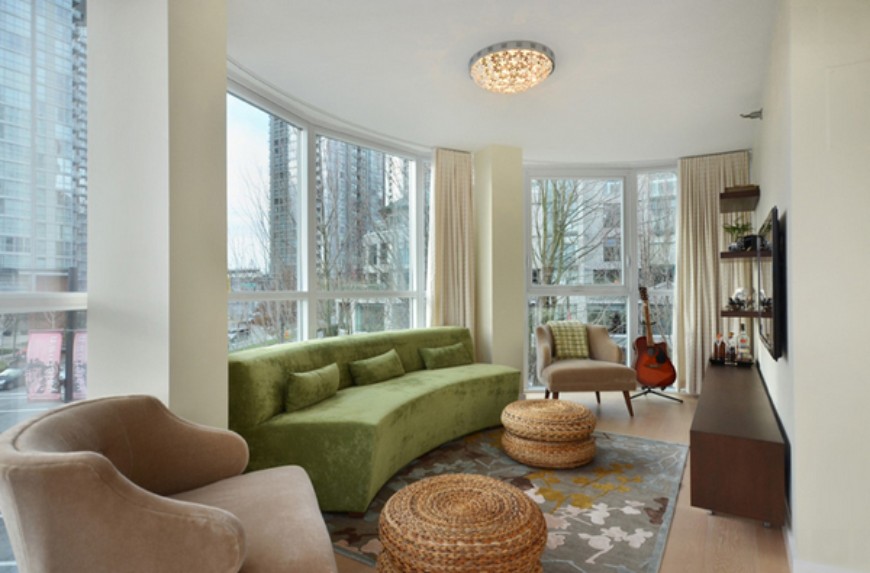10 Green Sofas to Showcase your Living Room in 2019