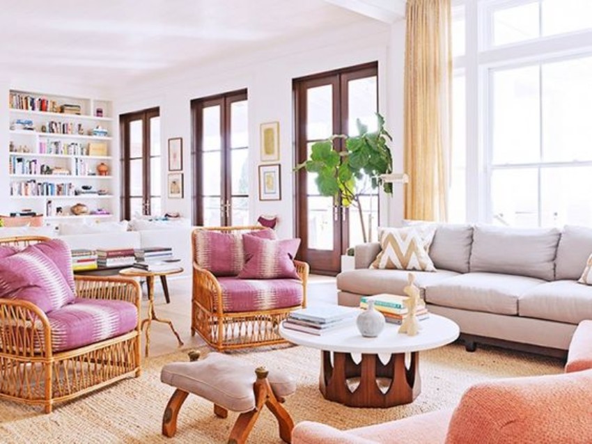 Trendy Living Rooms Decorated with Modern Sofas