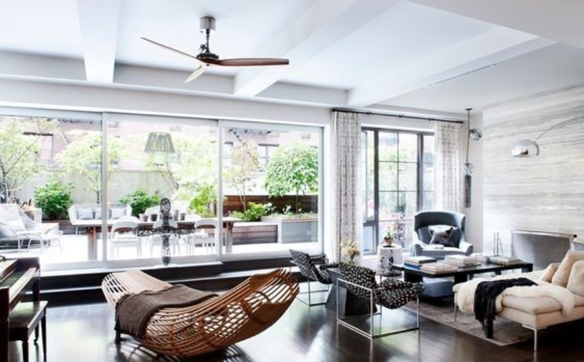 Trendy Living Rooms Decorated with Modern Sofas