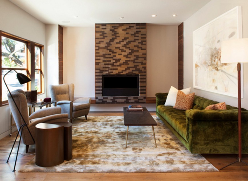 10 Green Sofas to Showcase your Living Room in 2019