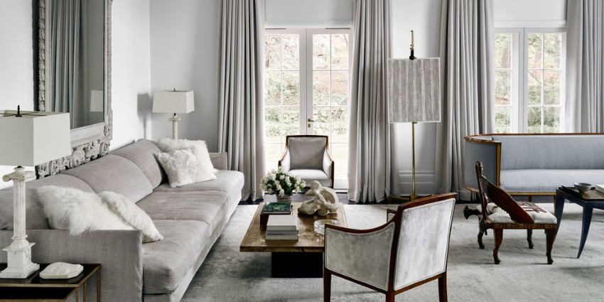Sumptuous Grey Sofas